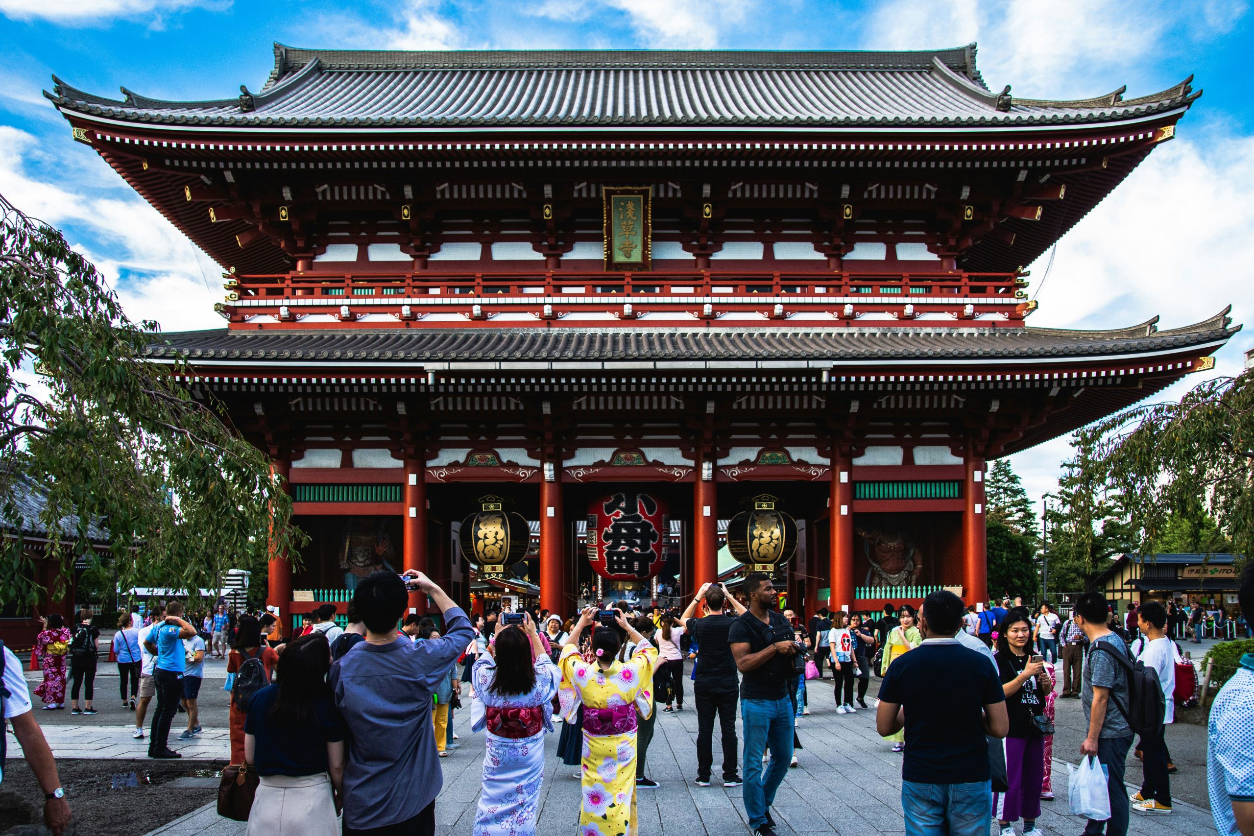 Quartier d'Asakusa après la visite de la Tokyo Skytree